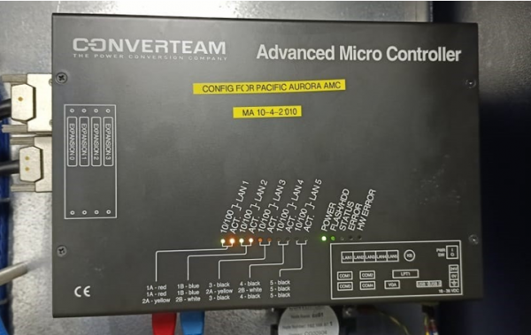CONVERTEAM P110-6053/P112-6052/P111-6052 Advanced Micro Controller ...